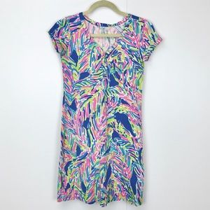 Lilly Pulitzer Palmira V-Neck T-Shirt Dress Large
